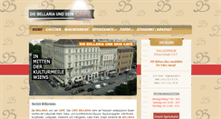 Desktop Screenshot of cafebellaria.at